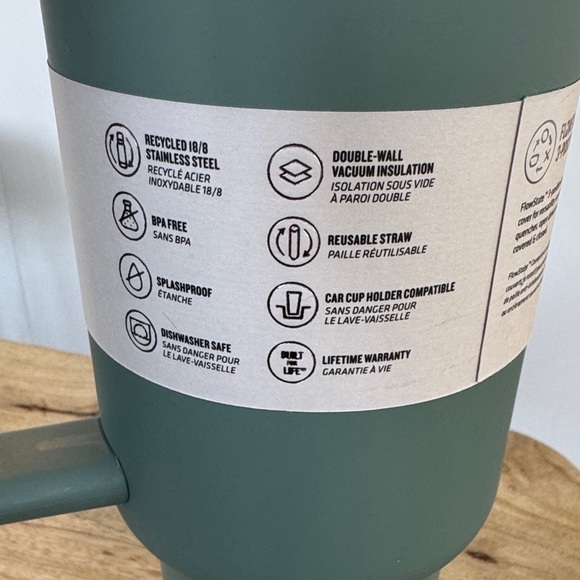 NWT Stanley 40 oz Green Quencher H2.0 Tumbler - Picture 3 of 9